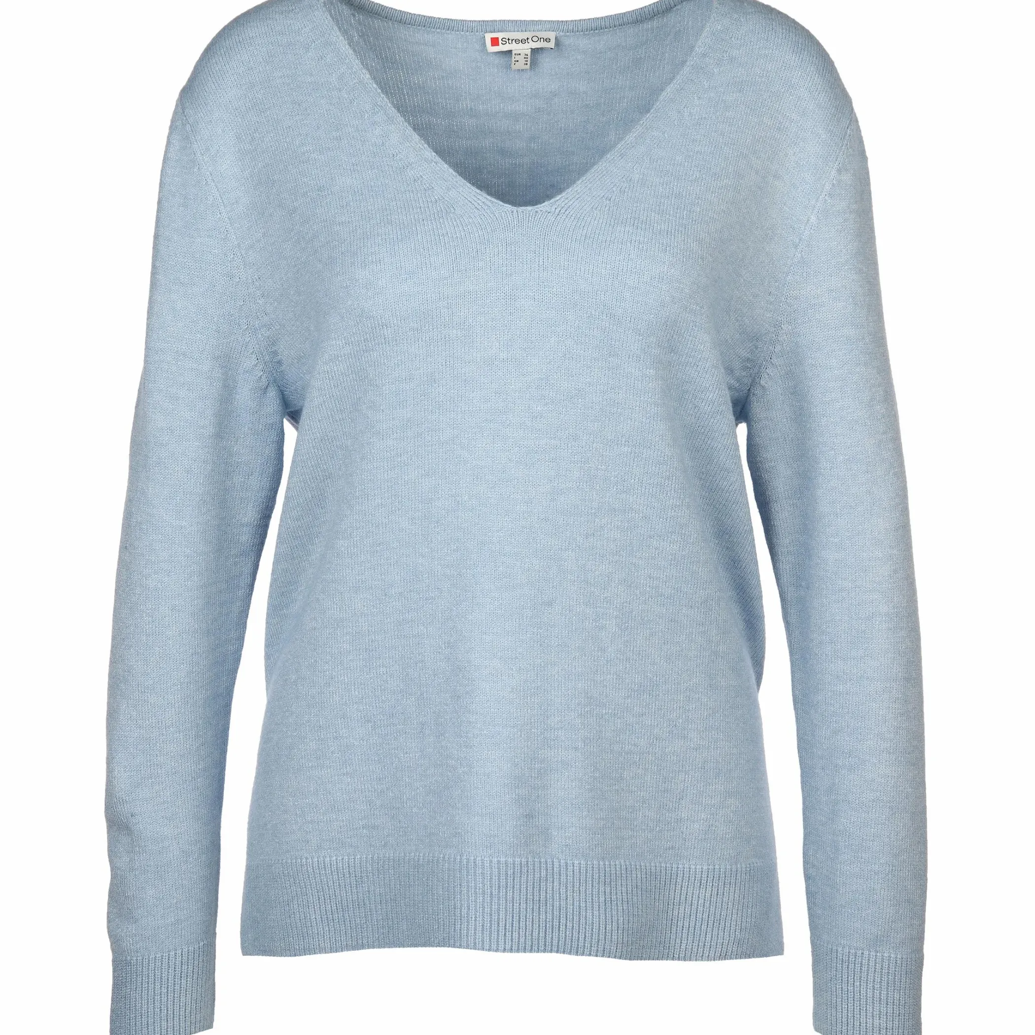 Damen Street One Damen Flauschshirt in melierter Optik