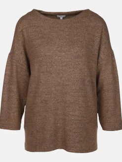 Damen Sure Damen Flauschshirt mit 3/4 langem Arm