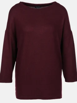 Damen Sure Damen Flauschshirt mit 3/4 langem Arm