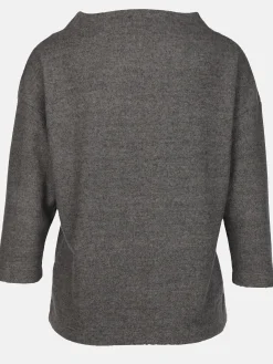 Damen Sure Damen Flauschshirt mit 3/4 langem Arm