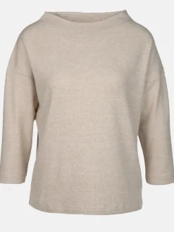 Damen Sure Damen Flauschshirt mit 3/4 langem Arm