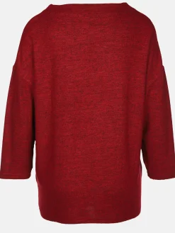 Damen Sure Damen Flauschshirt mit 3/4 langem Arm