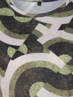 Damen Sure Damen Flauschshirt mit Alloverprint