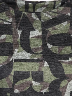 Damen Sure Damen Flauschshirt mit Kelchkragen