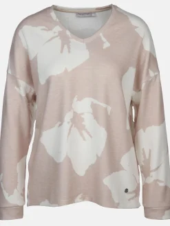 Damen Sure Damen Flauschshirt mit V-Ausschnitt