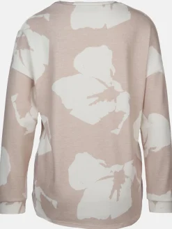 Damen Sure Damen Flauschshirt mit V-Ausschnitt