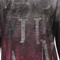 Damen Sure Damen Flauschshirt mit Ziernieten