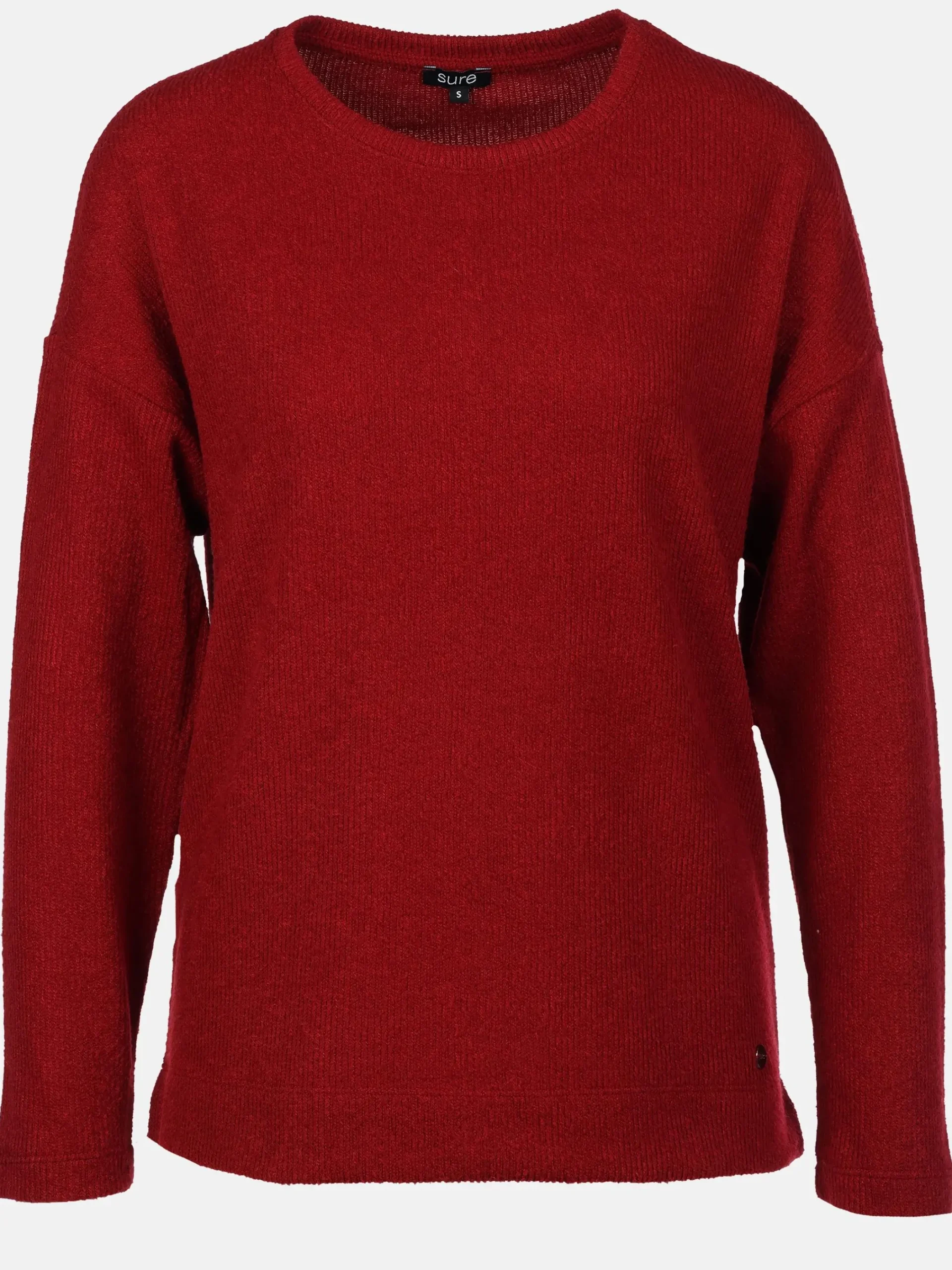 Damen Sure Damen Flauschshirt unifarben