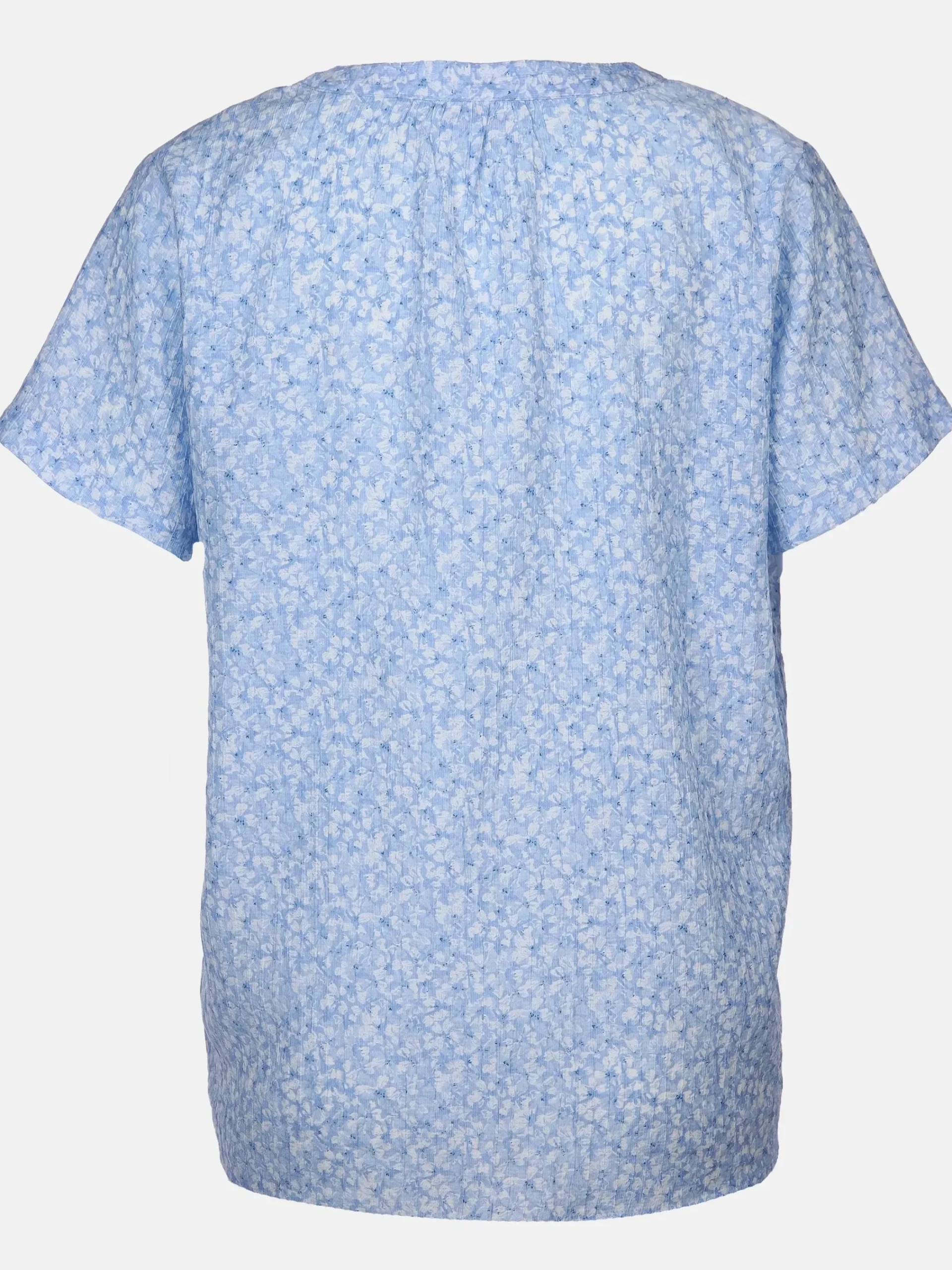 Damen Lisa Tossa Damen Halbarmbluse im Minimalprint