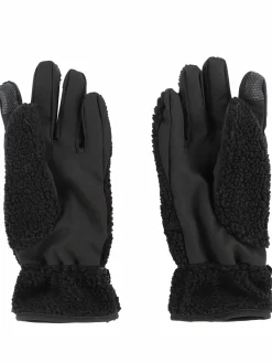 Damen Grinario Sports Damen Handschuhe aus Teddyfell