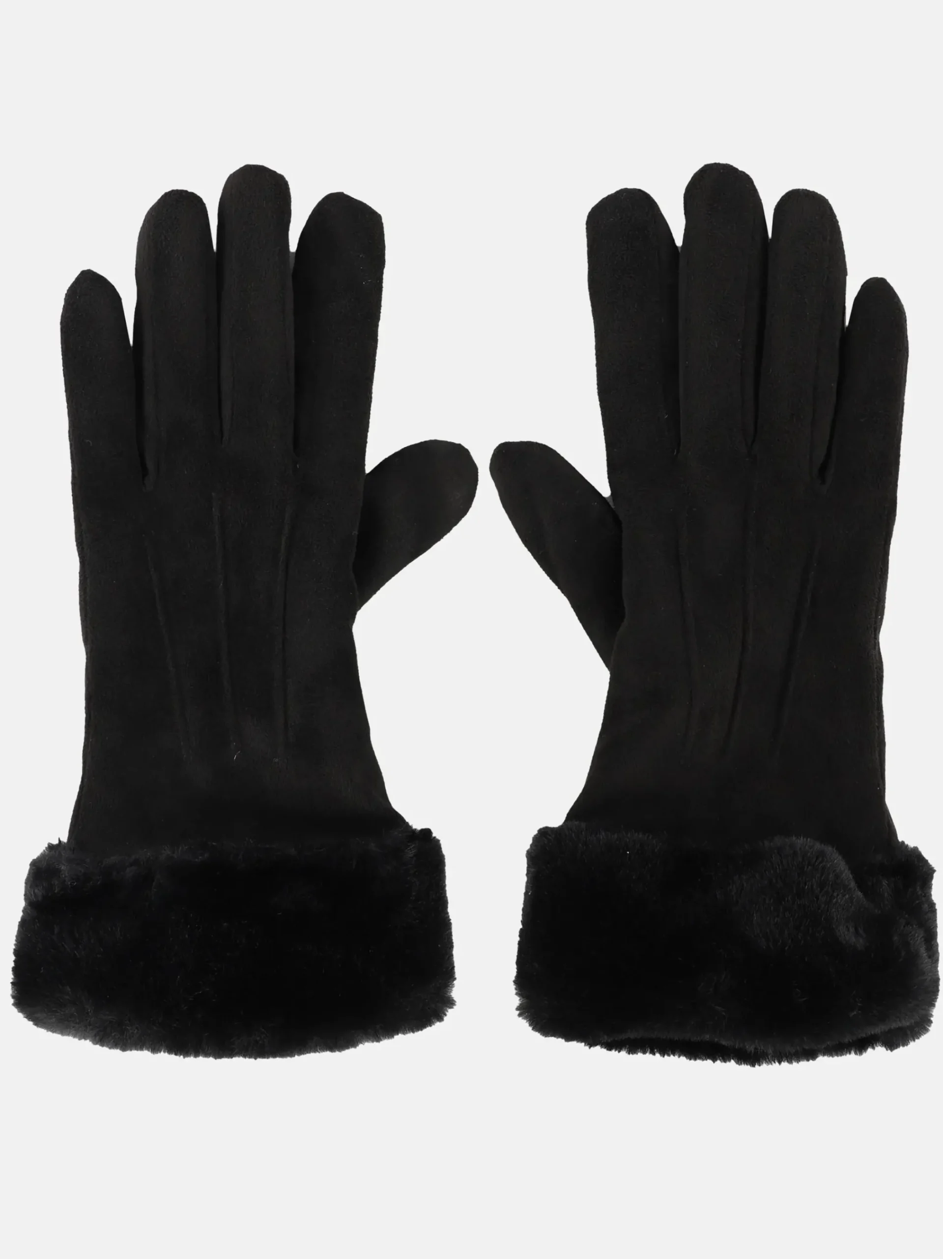 Damen Sure Damen Handschuhe mit Kunstpelz