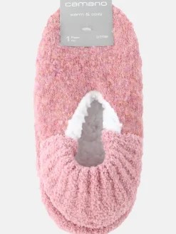 Damen Camano Damen Haussocken mit Teddyfutter