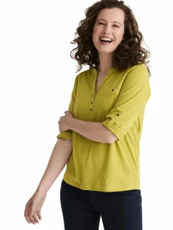 Damen Stooker DOB Damen Henleyshirt 