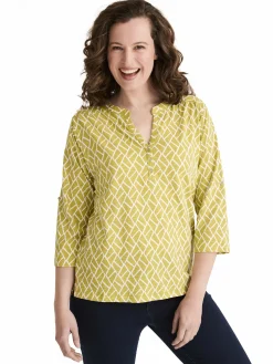 Damen Stooker DOB Damen Henleyshirt "Marie"