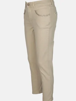 Damen Lisa Tossa Damen Hose mit Glitzersteinchen