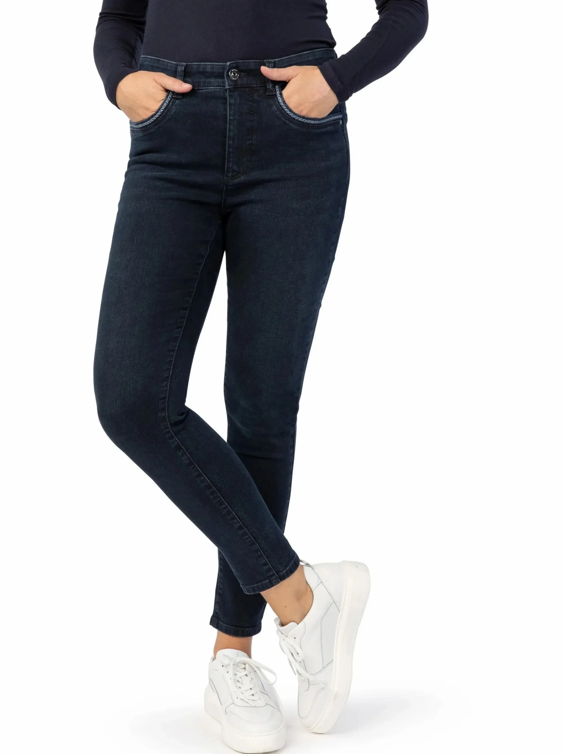 Damen Stooker DOB Damen Hose mit Stickerei