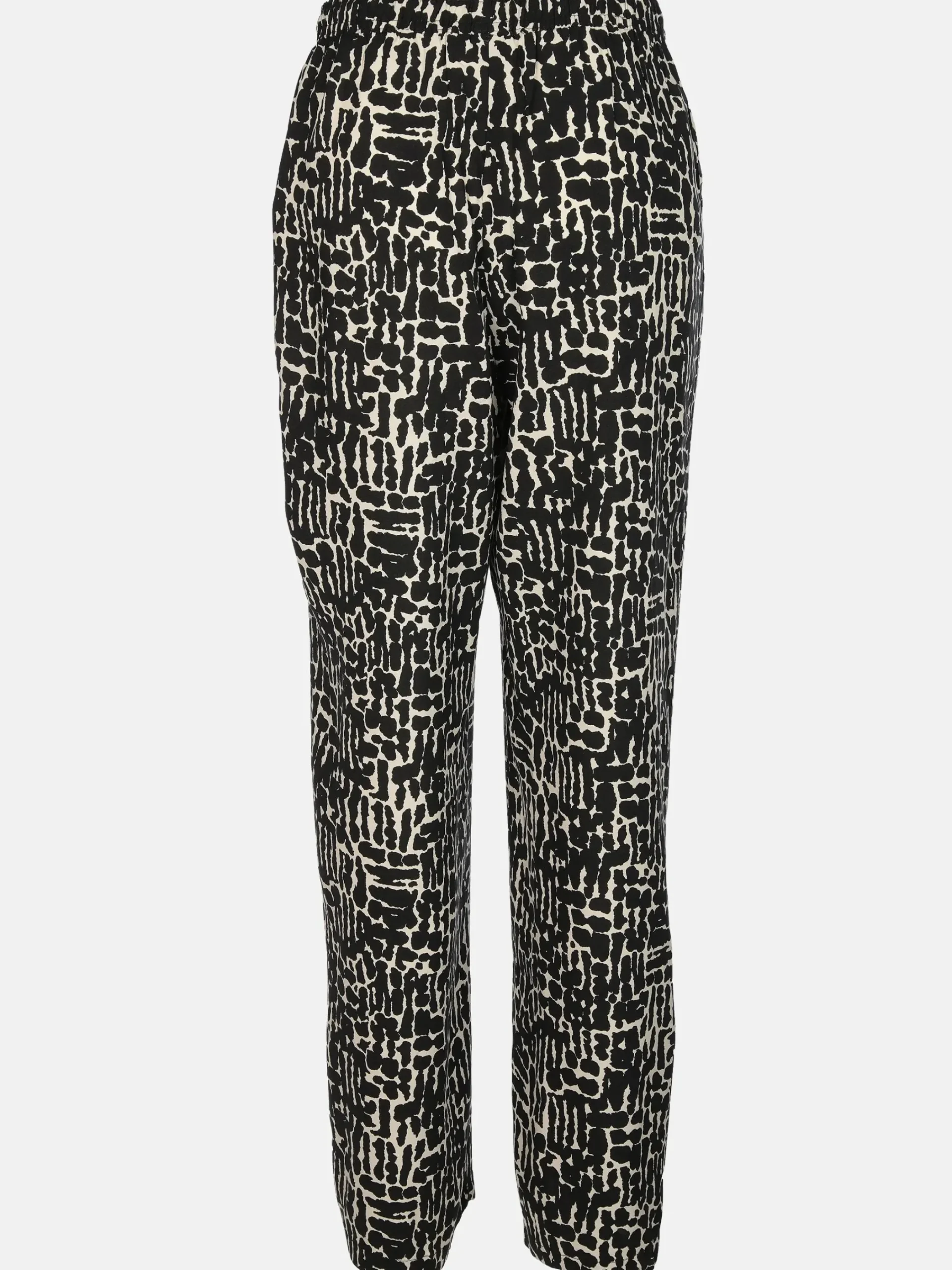 Damen Sure Damen Hose mit weitem Bein im Leoprint