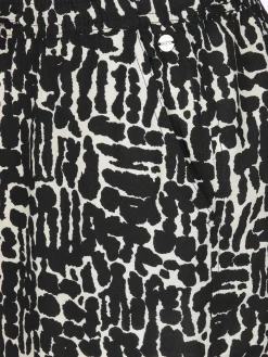 Damen Sure Damen Hose mit weitem Bein im Leoprint