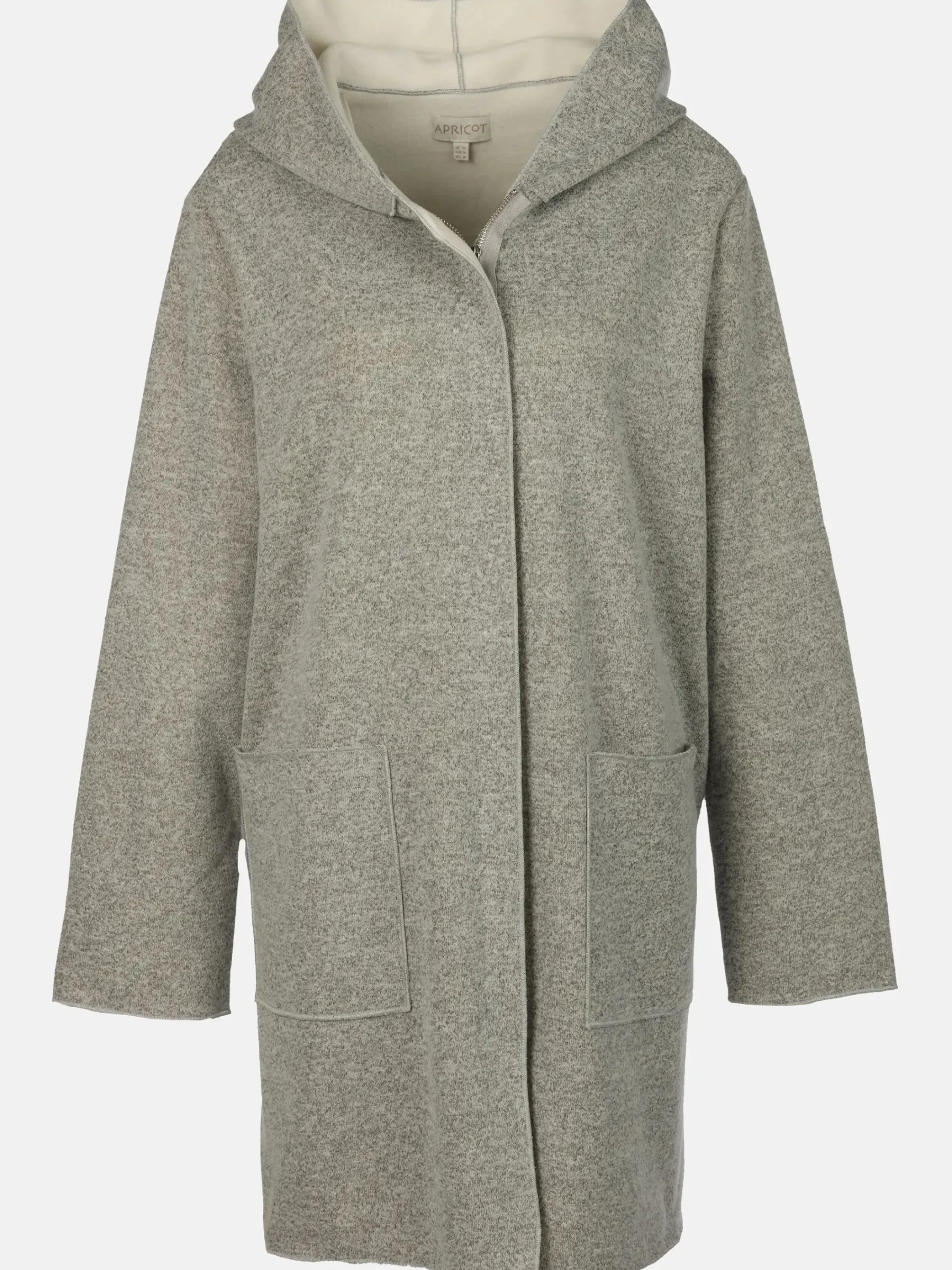 Damen Apricot Damen Jacke in melierter Optik