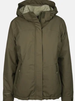 Damen Grinario Sports Damen Jacke mit abnehmbarer Kapuze, gefüttert