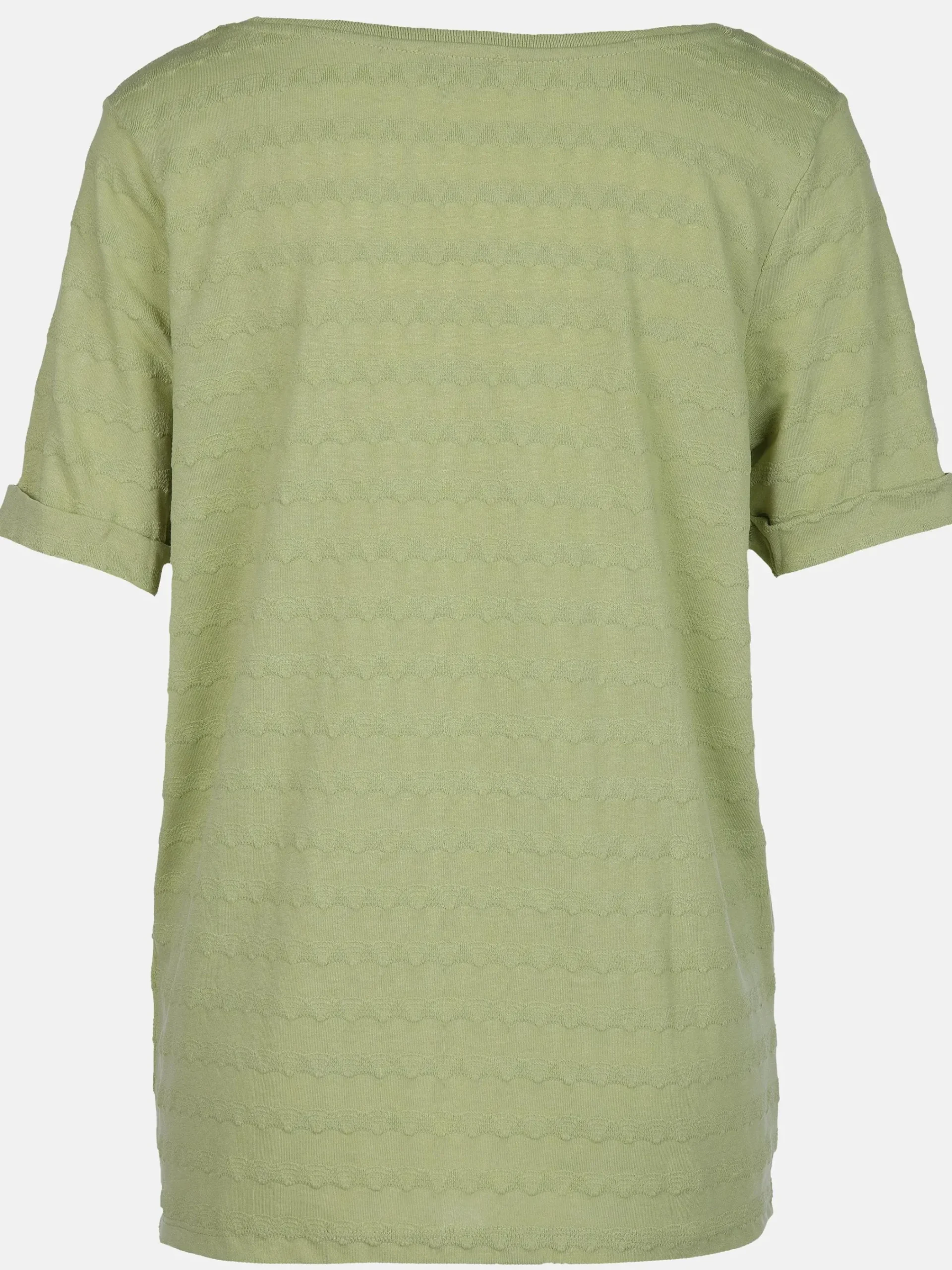 Damen Lisa Tossa Damen Jacquard Shirt mit kurzem Arm