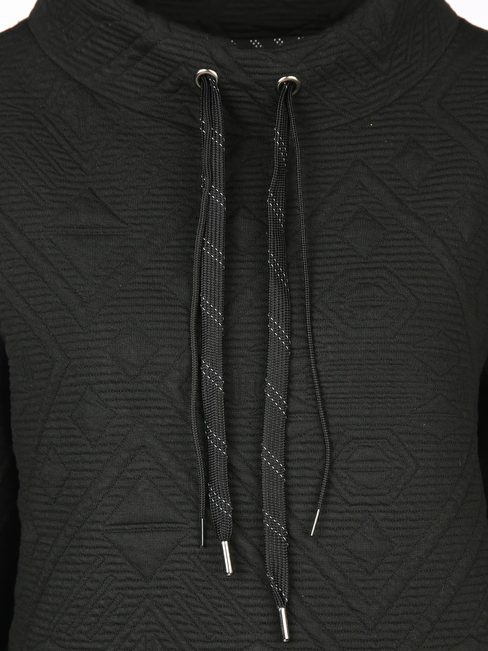 Damen Lisa Tossa Damen Jaquardkleid mit Stehkragen