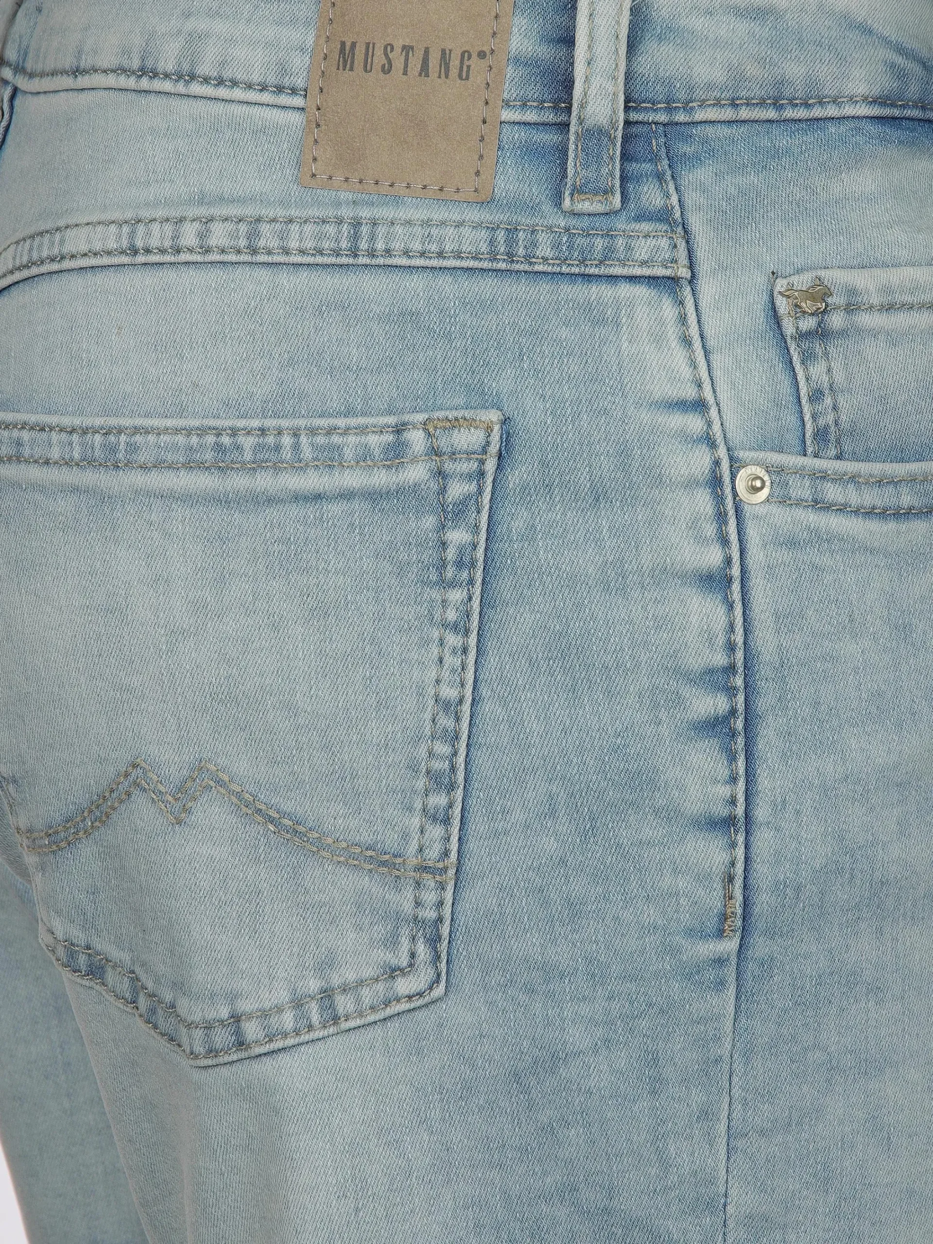 Damen Mustang Damen Jeans in Capri Länge