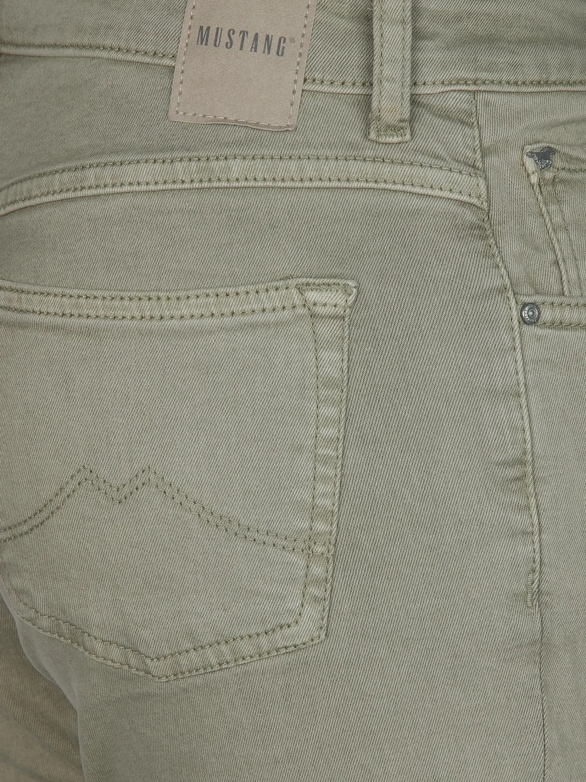 Damen Mustang Damen Jeans in Capri Länge