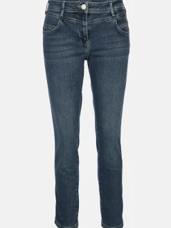 Damen Lisa Tossa Damen Jeans mit Ziersteinchen