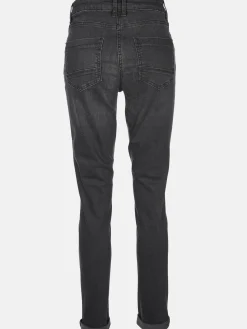 Damen Lisa Tossa Damen Jeans Slim Fit "Hanna" mit Ziersteinen