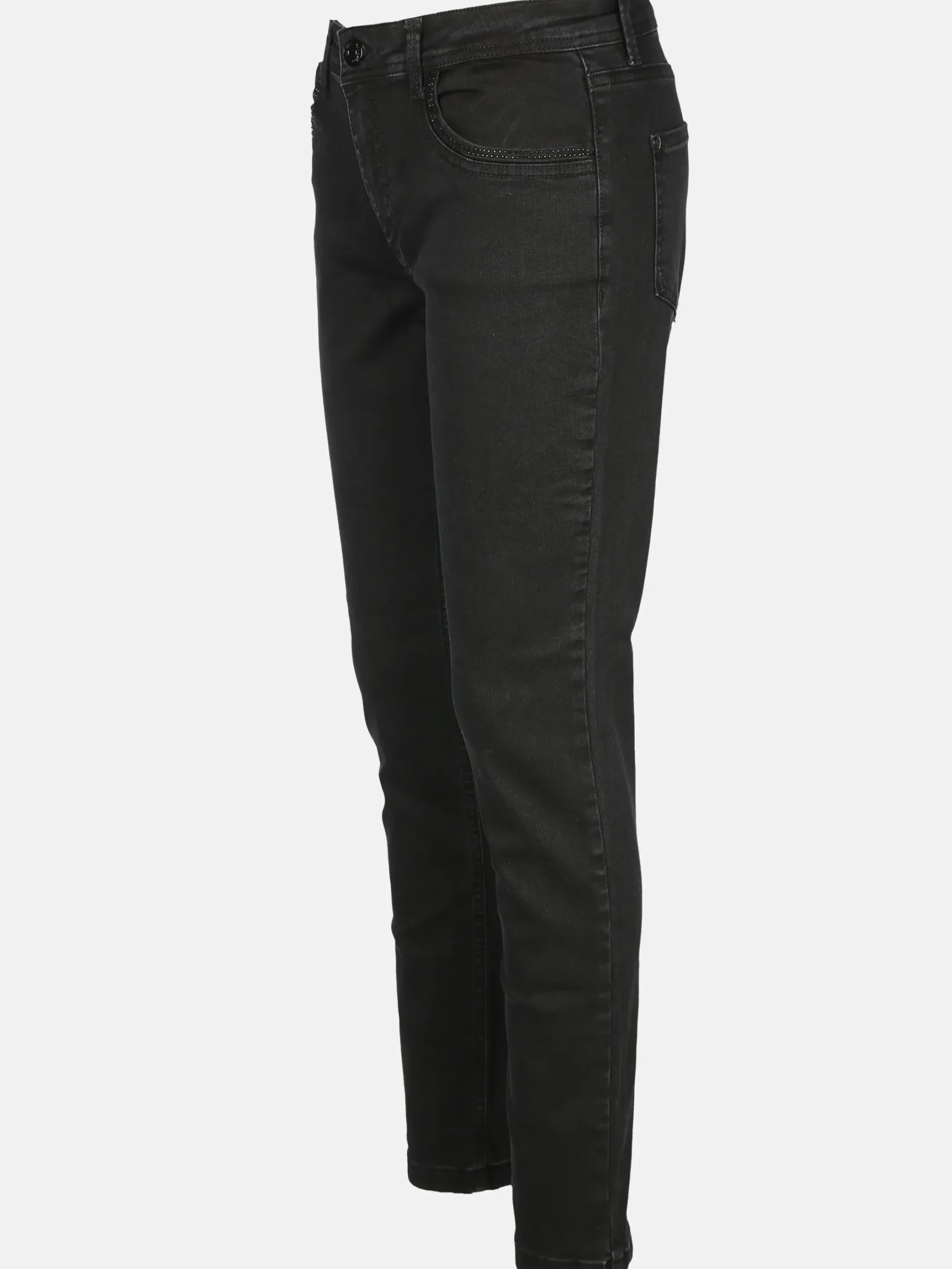 Damen Lisa Tossa Damen Jeans Slim Fit "Hanna" mit Ziersteinchen