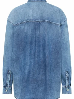 Damen Mustang Damen Jeansbluse "Adona"