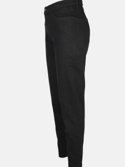 Damen Stooker DOB Damen Jeanshose im Tapered Fit mit Strasssteinchen