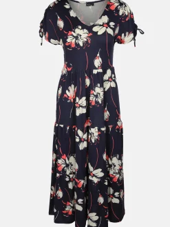 Damen Sure Damen Jerseykleid mit Alloverprint