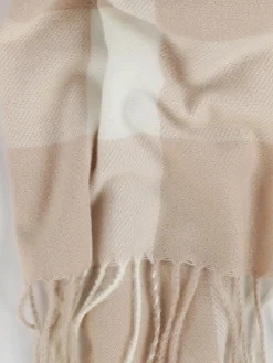 Damen Sure Damen Karoschal mit Fransen