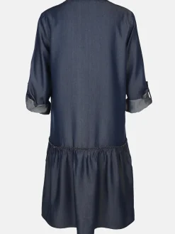 Damen Sure Damen Kleid in Jeansoptik