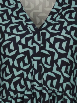 Damen Sure Damen Kleid mit Alloverprint