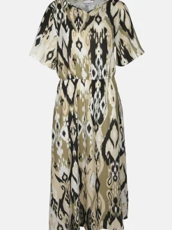 Damen Lisa Tossa Damen Kleid mit Muster