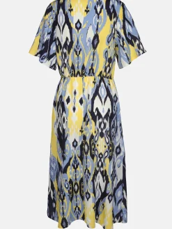 Damen Lisa Tossa Damen Kleid mit Muster