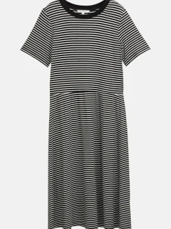 Damen Tom Tailor Damen Kleid mit Streifen