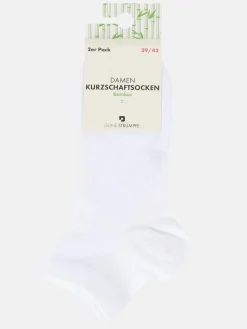Damen No Manufacturer Damen Kurzschaftsocken Bambus im 2er Pack