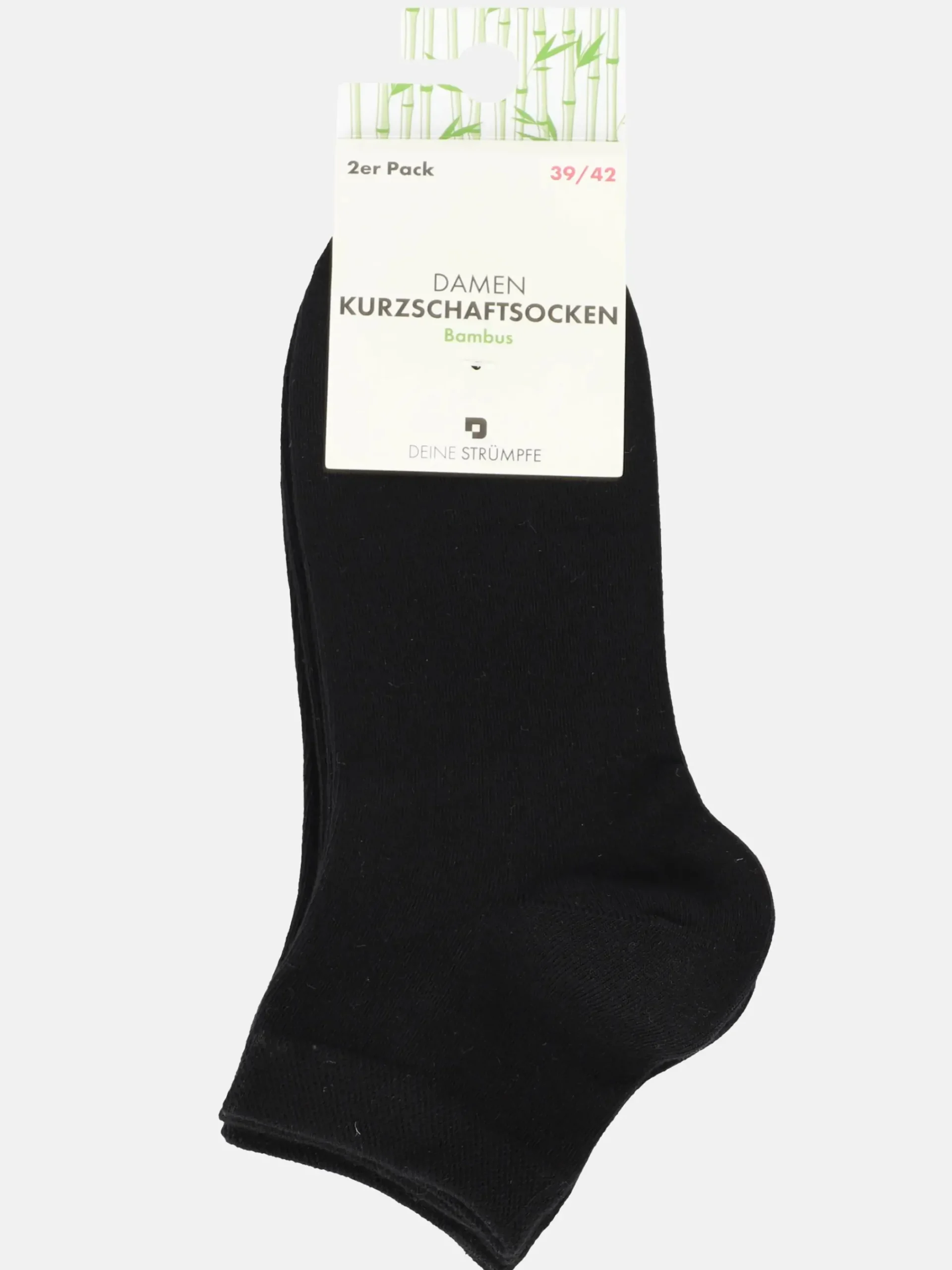 Damen No Manufacturer Damen Kurzschaftsocken Bambus im 2er Pack