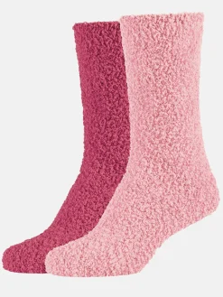 Damen Camano Damen Kuschelsocken im 2er Pack