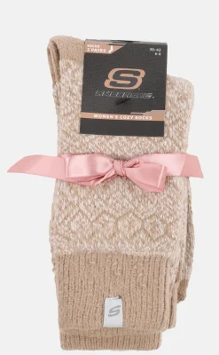 Damen skechers Damen Kuschelsocken im 2er Pack