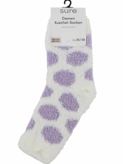 Damen Sure Damen Kuschelsocken im 2er Pack