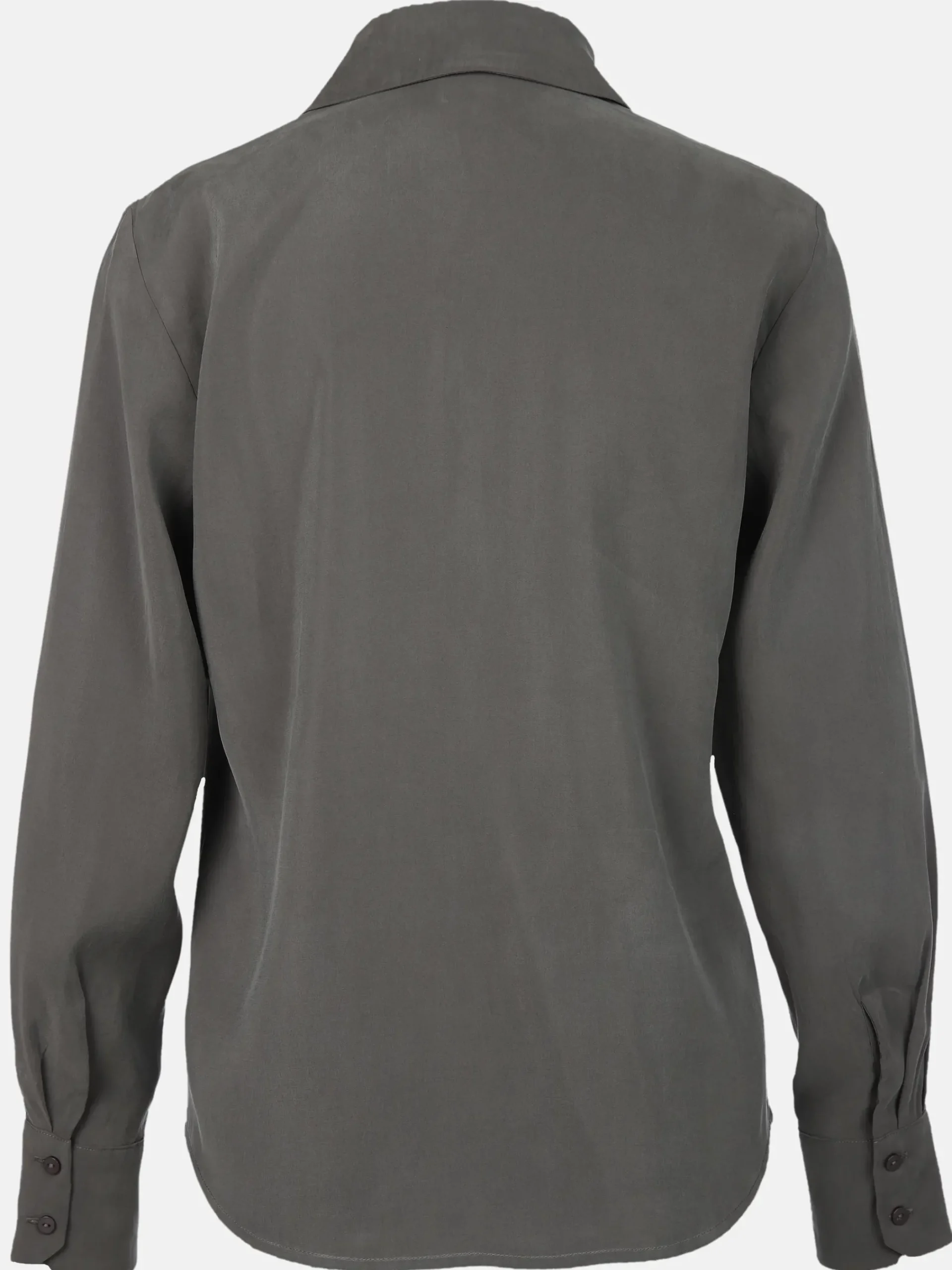 Damen IX-O Damen Langarmbluse mit verdeckter Knopfleiste