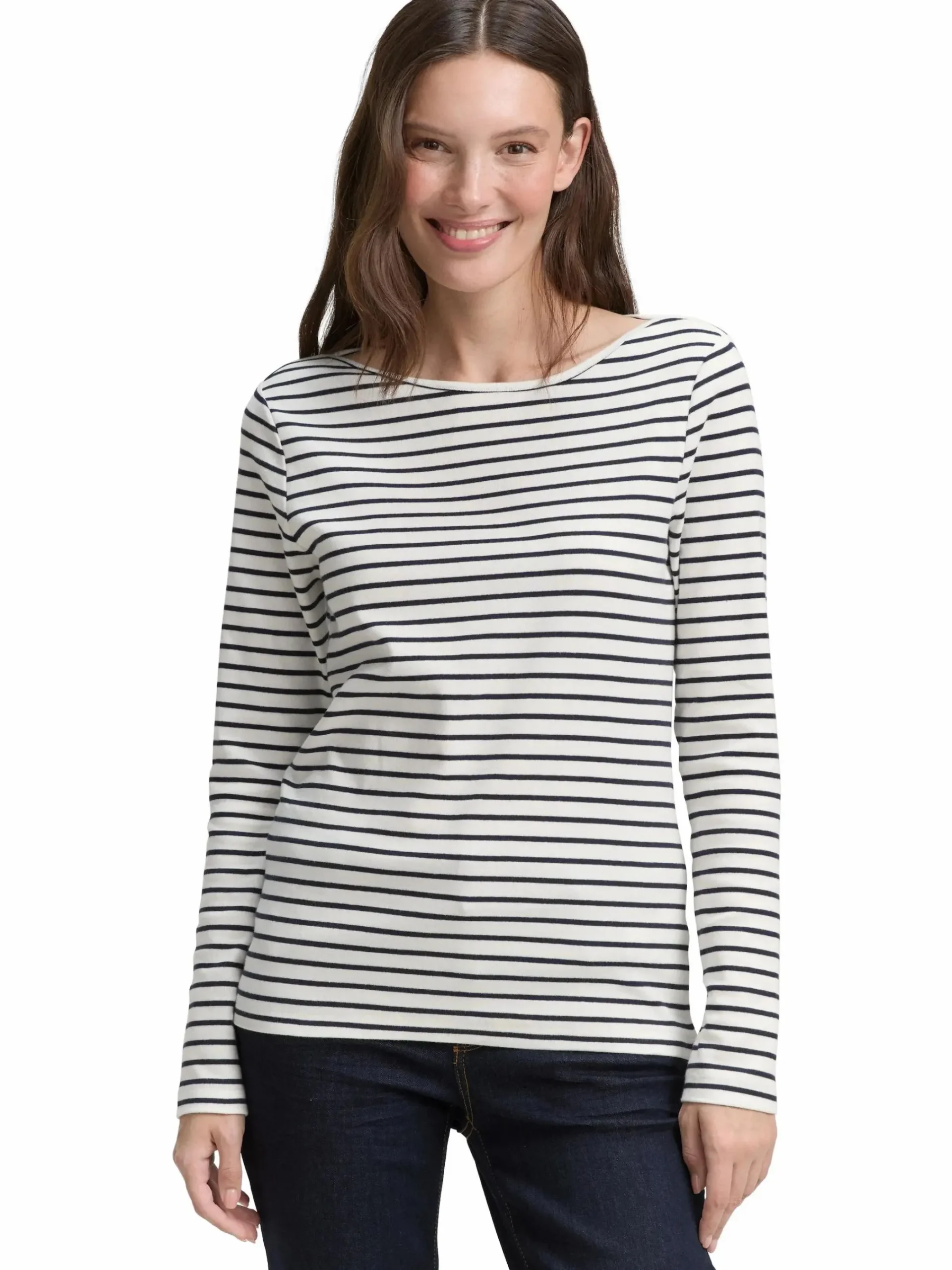 Damen Tom Tailor Damen Langarmshirt