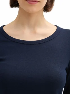 Damen Tom Tailor Damen Langarmshirt