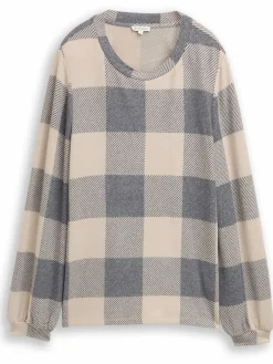 Damen Tom Tailor Damen Langarmshirt