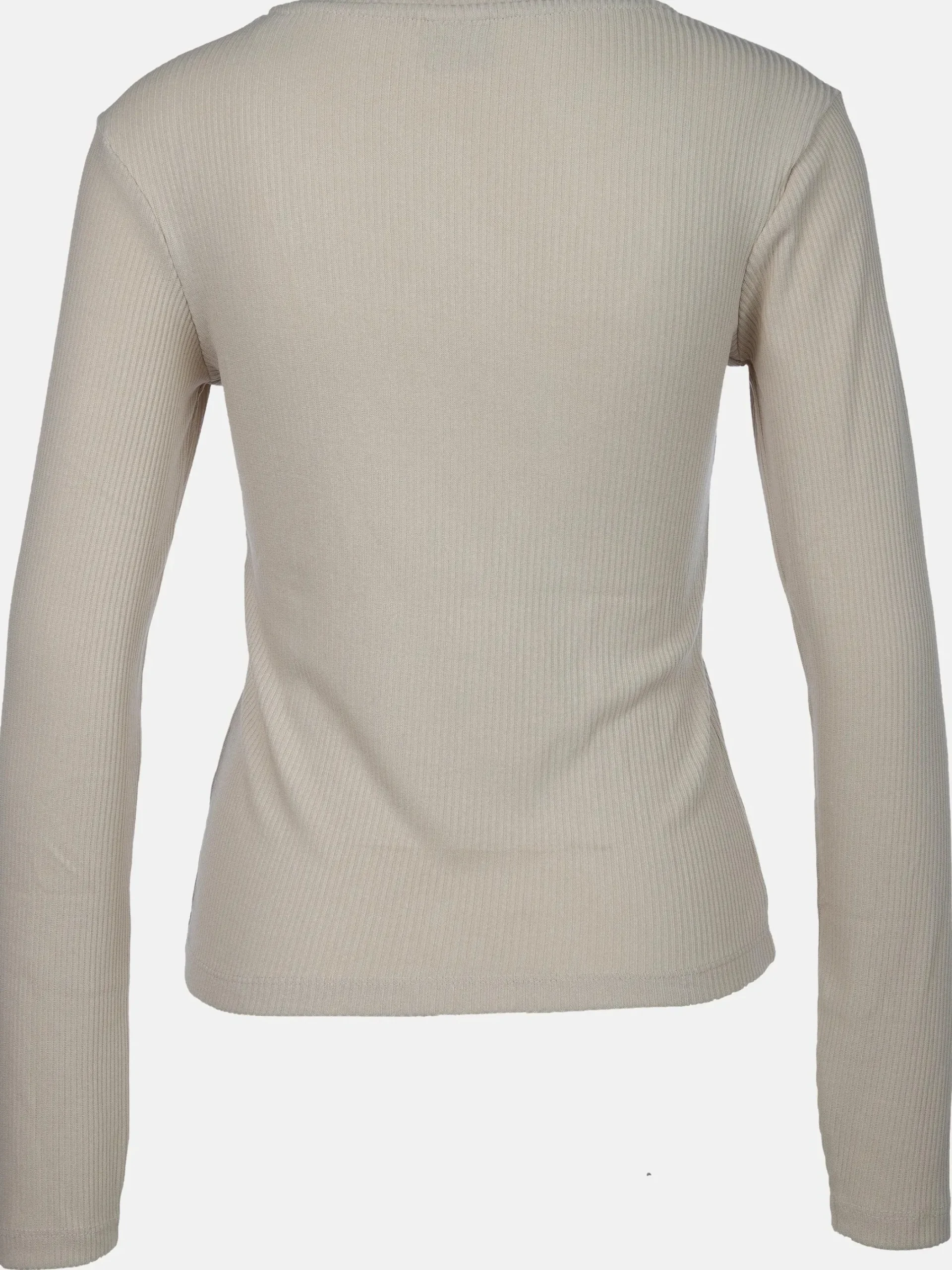 Damen IX-O Damen Langarmshirt in Ripp-Optik